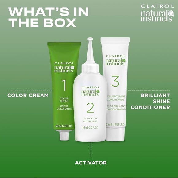 Clairol Natural Instincts Demi-Permanent Hair Dye - 6RR Light Red - Picture 4 of 10